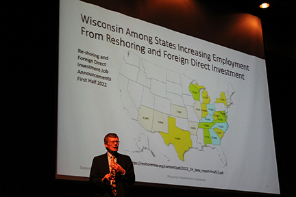 Photo of Wisconsin Department of Revenue Chief Economist, John Koskinen