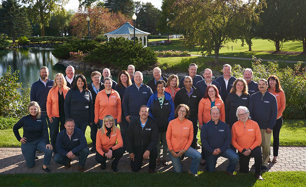 Group photo of the manufacturing experts at WMEP